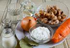 Грибной соус из замороженных грибов: рецепты приготовления